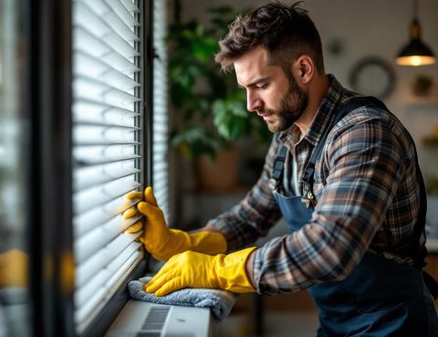 Limpieza de filtros del aire acondicionado en Madrid