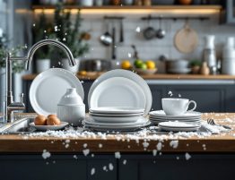 Lavavajillas deja restos blancos en platos: causas y soluciones
