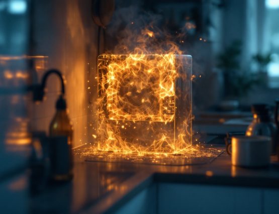 Olor a plástico quemado en un electrodoméstico